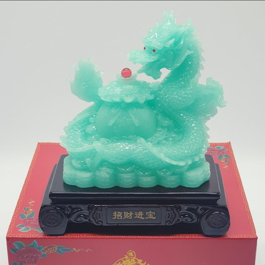 2024 JADE LUCKY DRAGON for Business Wealth Opportunity Helath Power Strength Wisdom