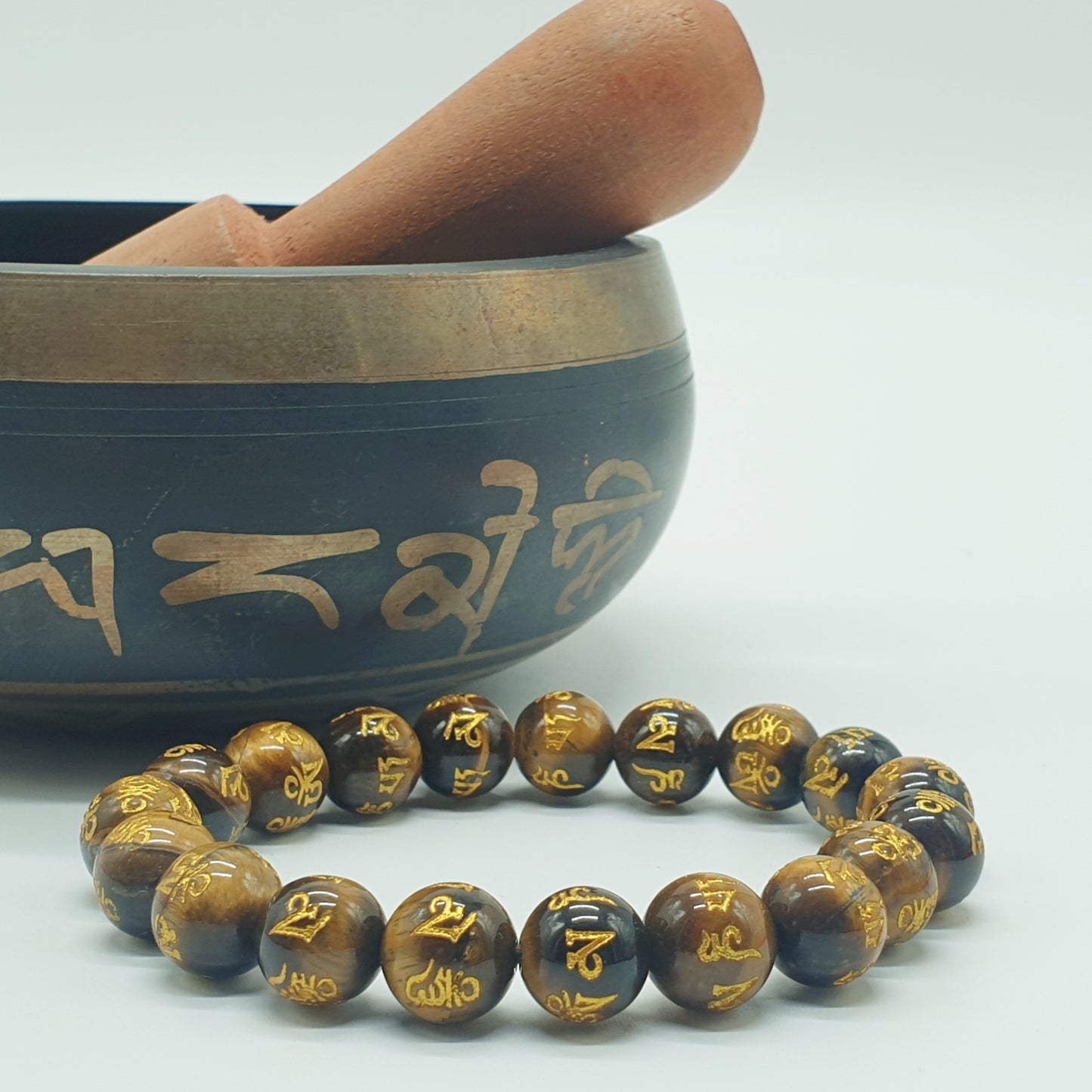Authentic Tigers Eye Mantra