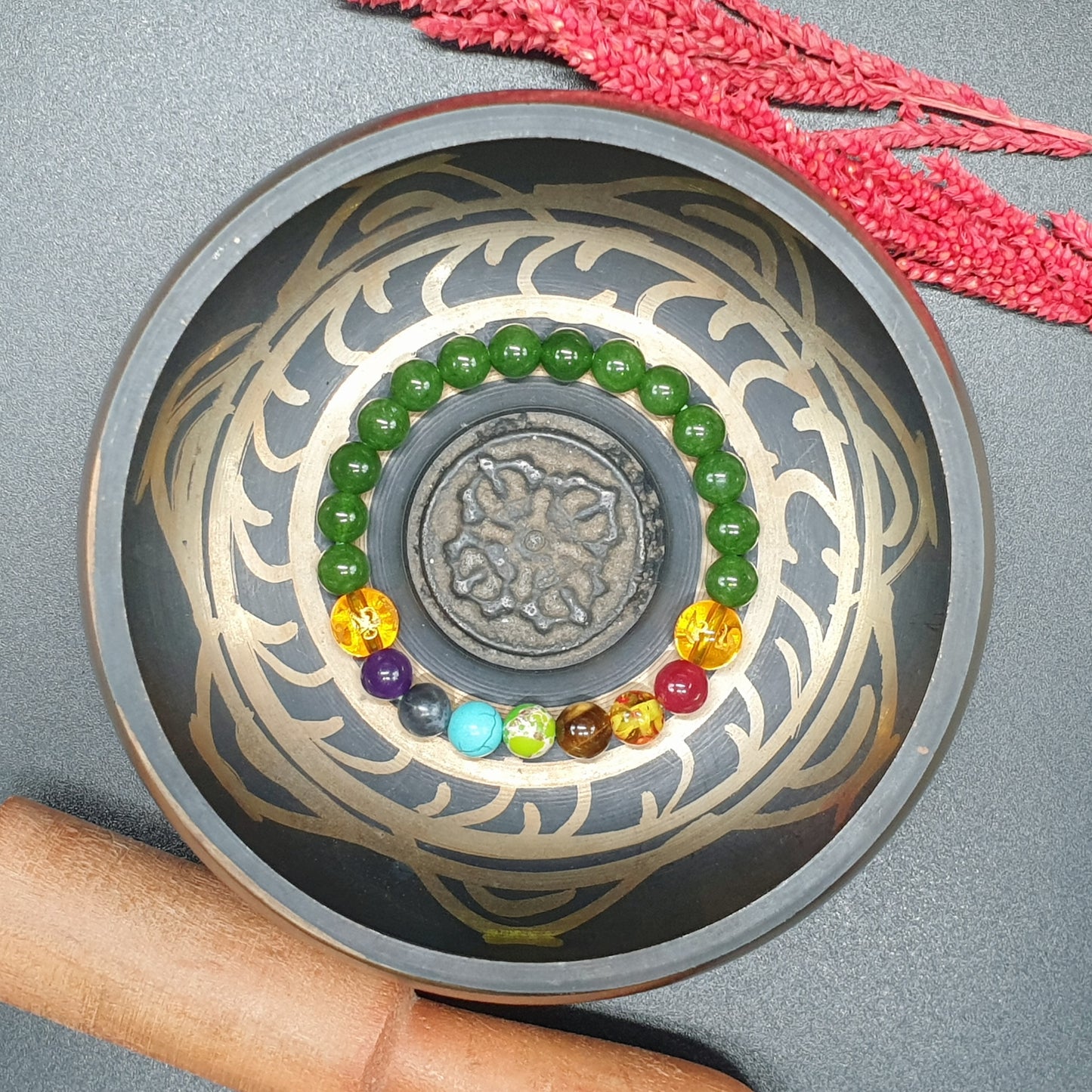 Bundle - D (Aventurine Chakra + Money Magnet Oil + Lucky Red String)
