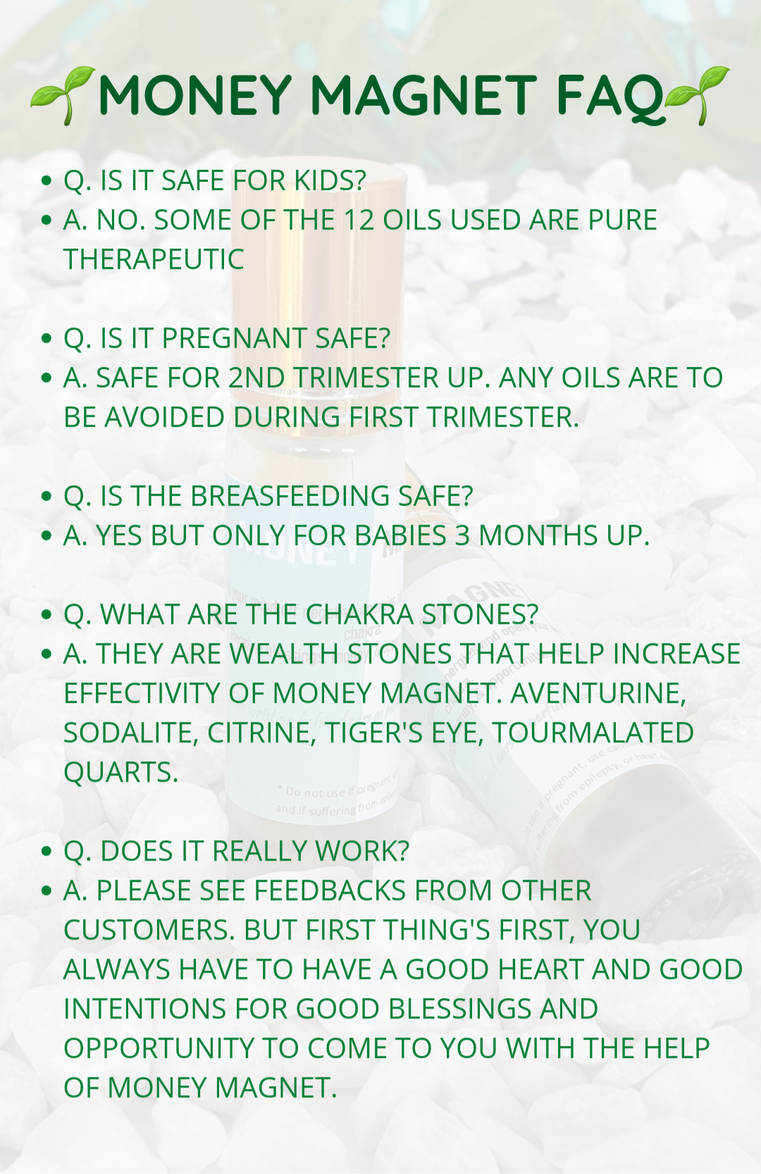 Authentic Money Magnet Essential Oil