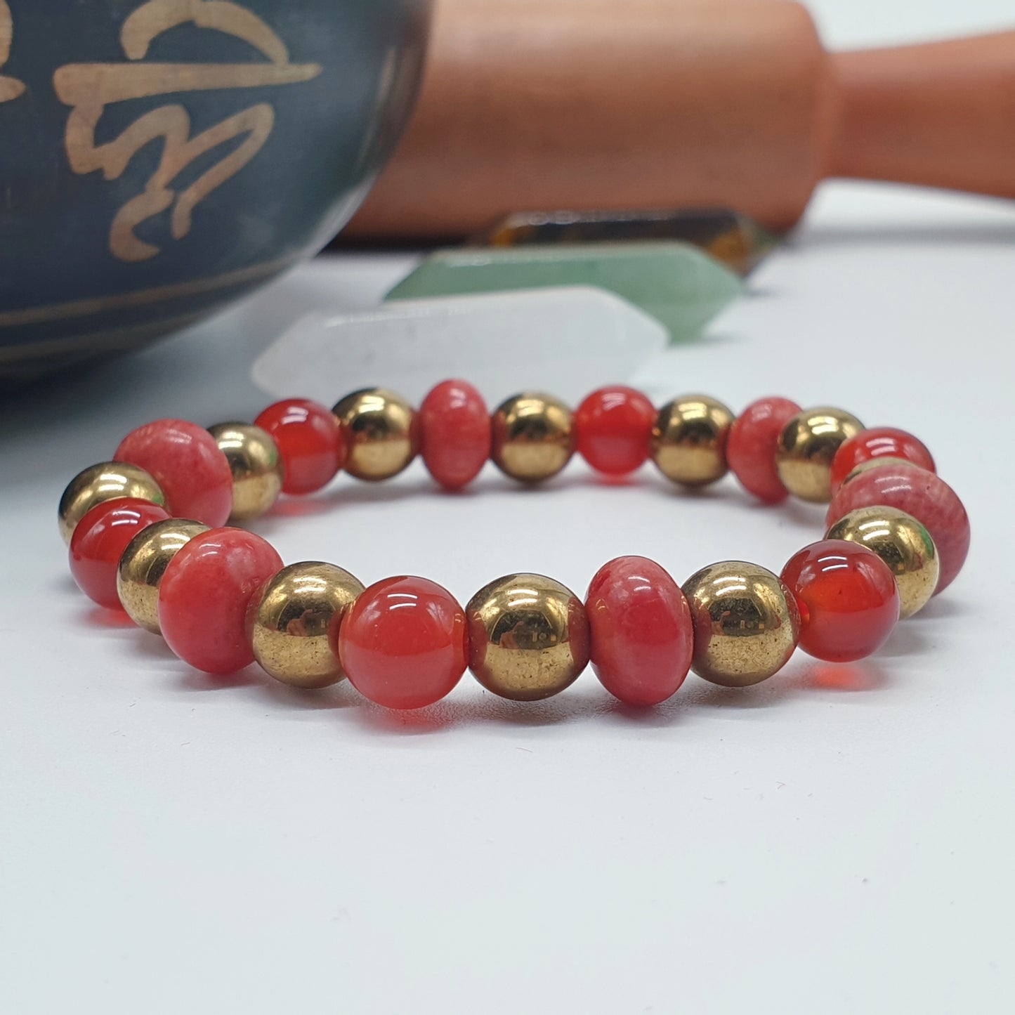 Red Corals Bracelet (2-7 year Old)