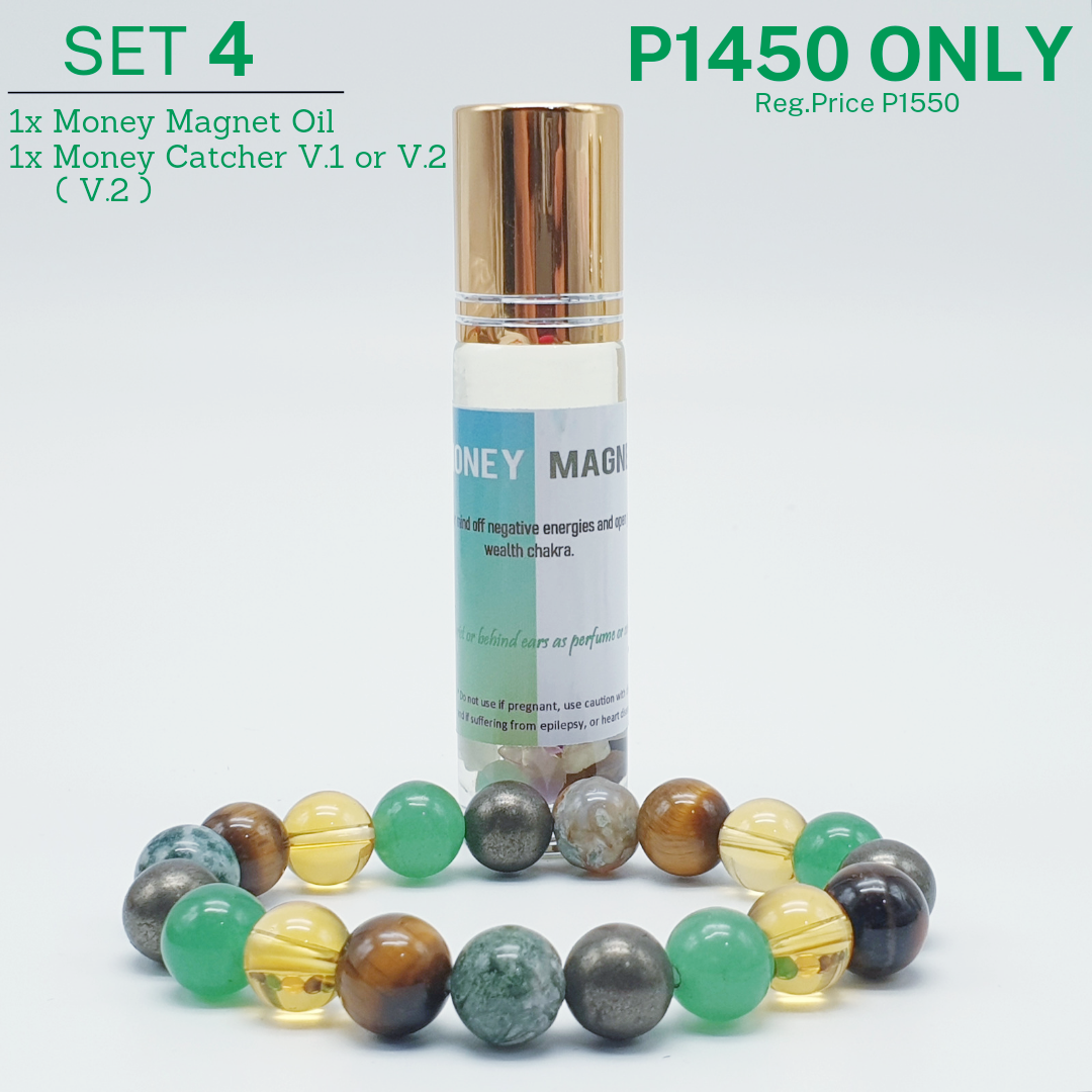 SET 4 (Money Catcher + Money Magnet Oil)