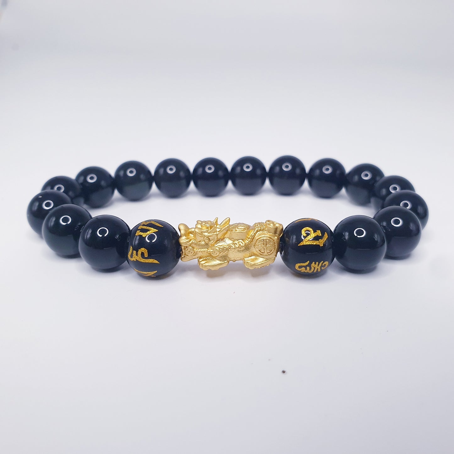 Black Obsidian with Piyao Bracelet