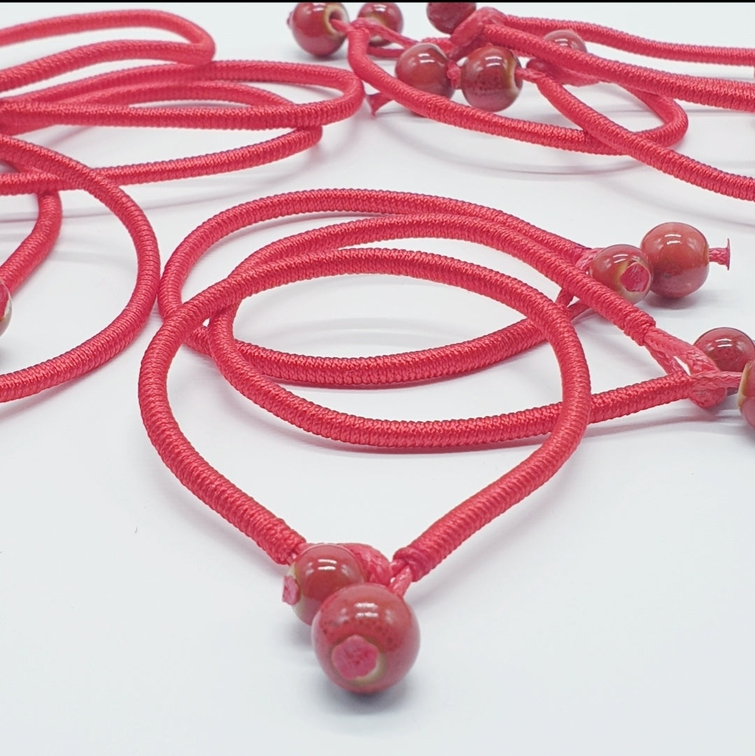 BUY 5 LUCKY RED STRING + 2 FREE !!!!