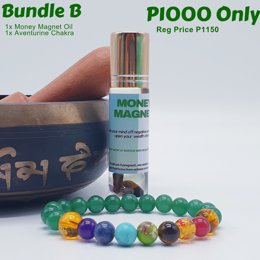 Bundle - B (Aventurine Chakra + Money Magnet Oil)