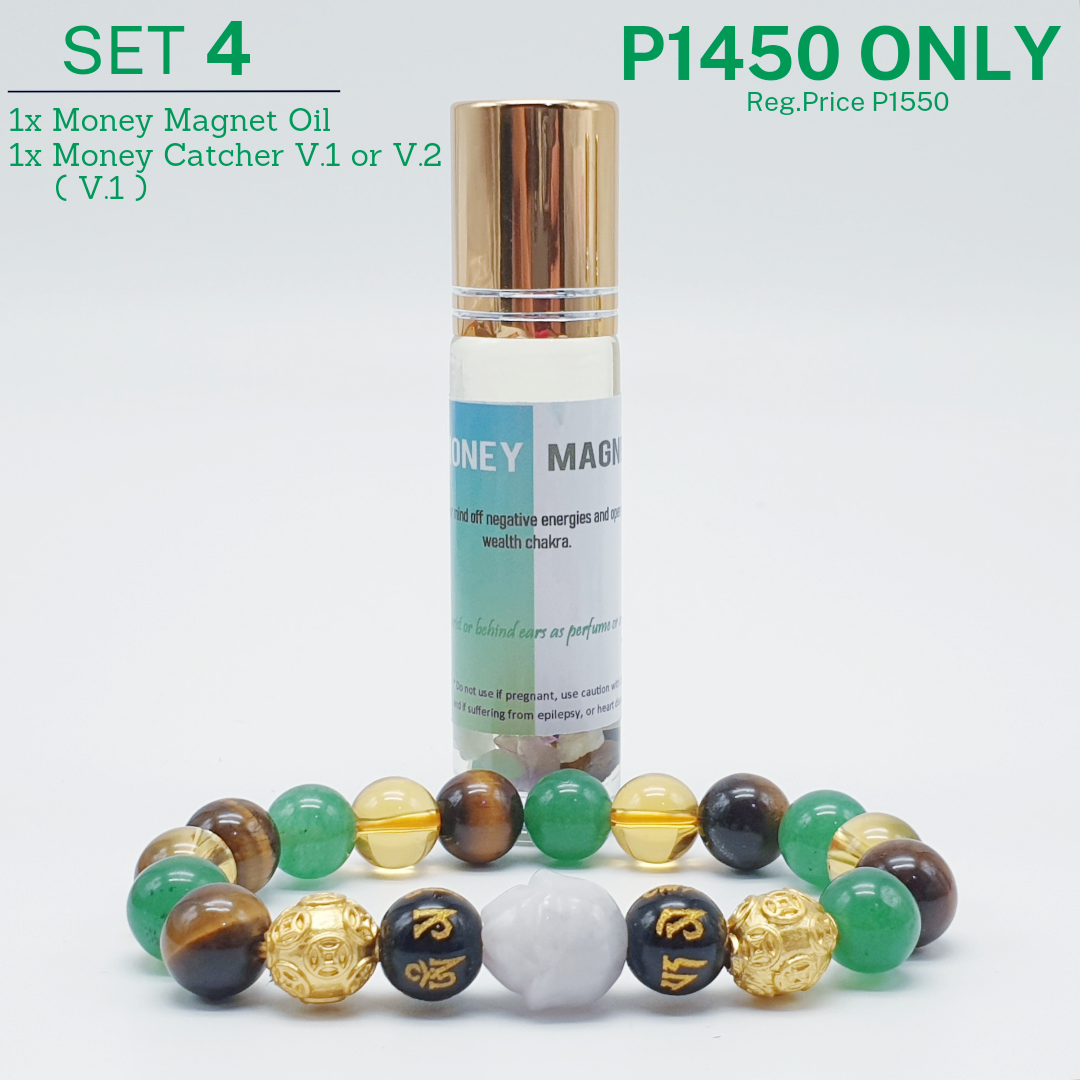 SET 4 (Money Catcher + Money Magnet Oil)