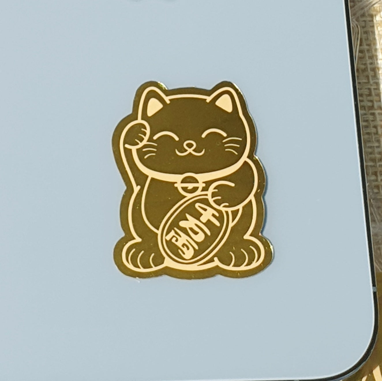 Buy 1 Take 1 Lucky Cat Phone Sticker Charm, Laptop, Wallet, Bag, etc