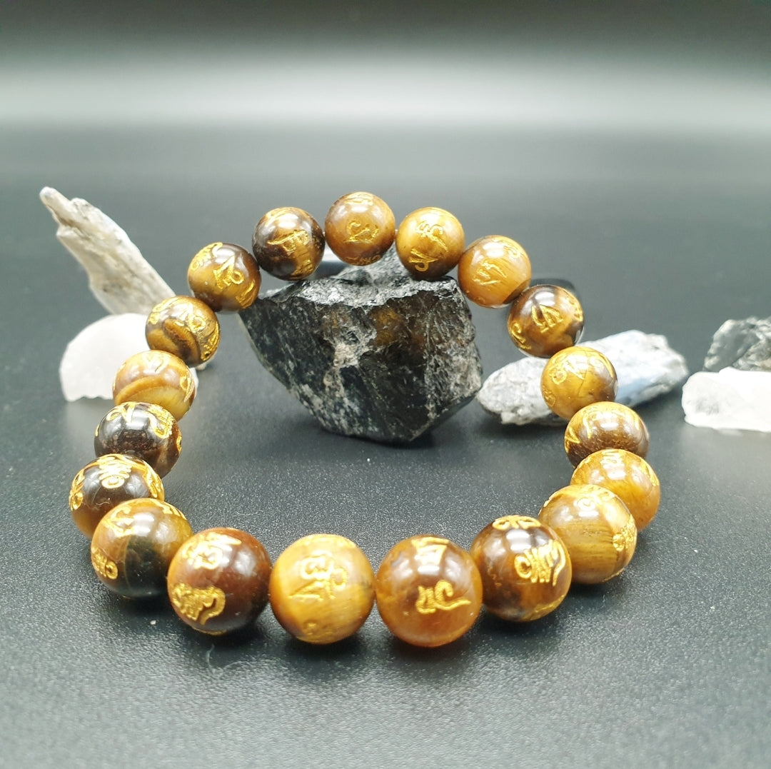 Authentic Tigers Eye Mantra