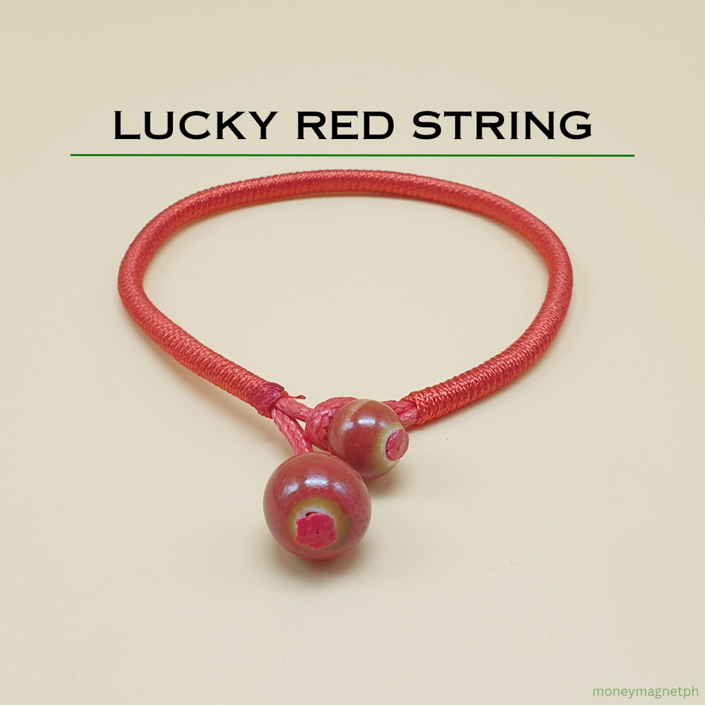 Authentic Tibetan Lucky Red String – Themoneymagnet_ph