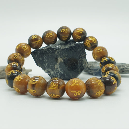Authentic Tigers Eye Mantra