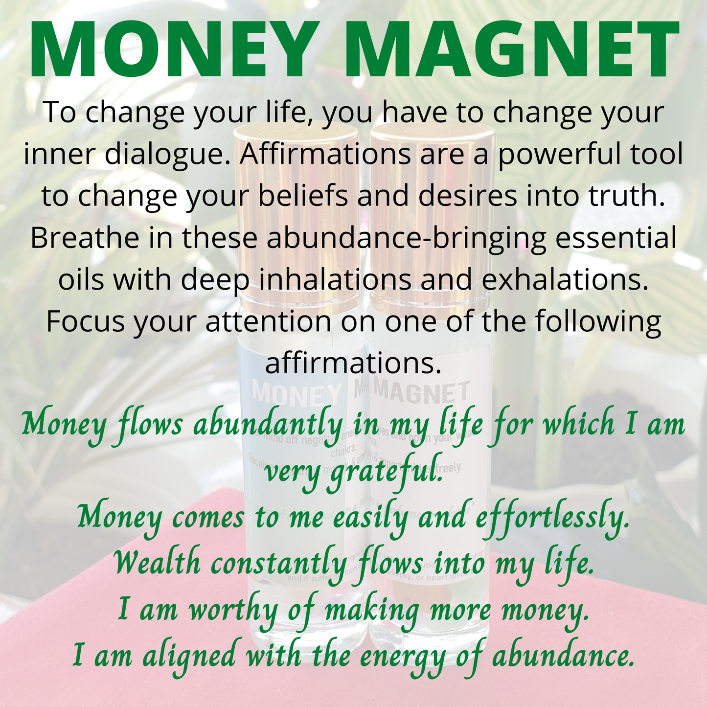 Authentic Money Magnet  Essential Oil